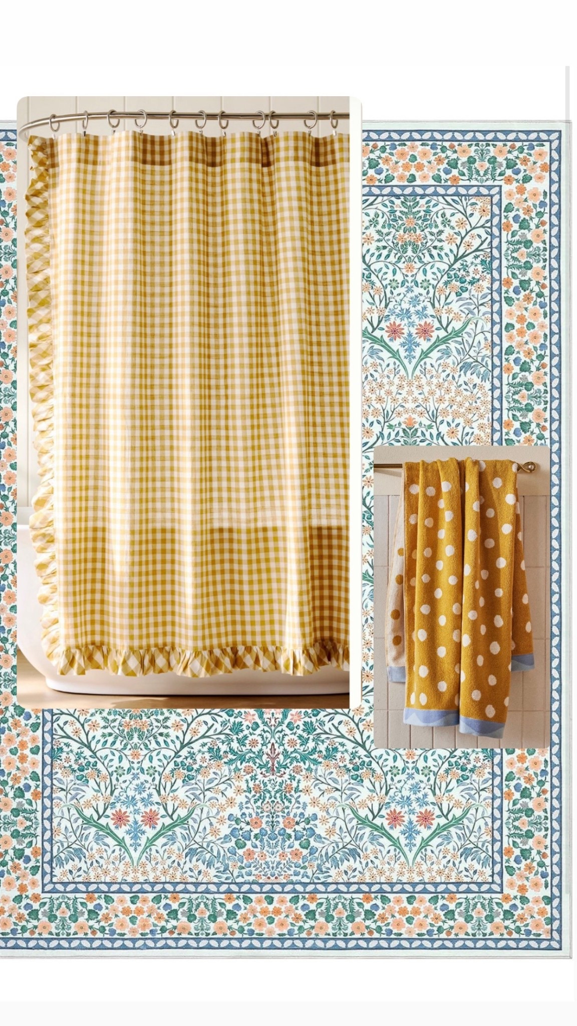 Ekkkk over this bathroom combo! Give me all the fun pattern mixing bc it is my jam 

#LTKSeasonal #LTKmomlife #LTKHome