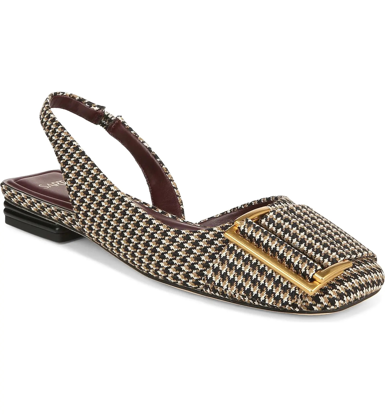 Tracy Slingback Square Toe Flat (Women) | Nordstrom