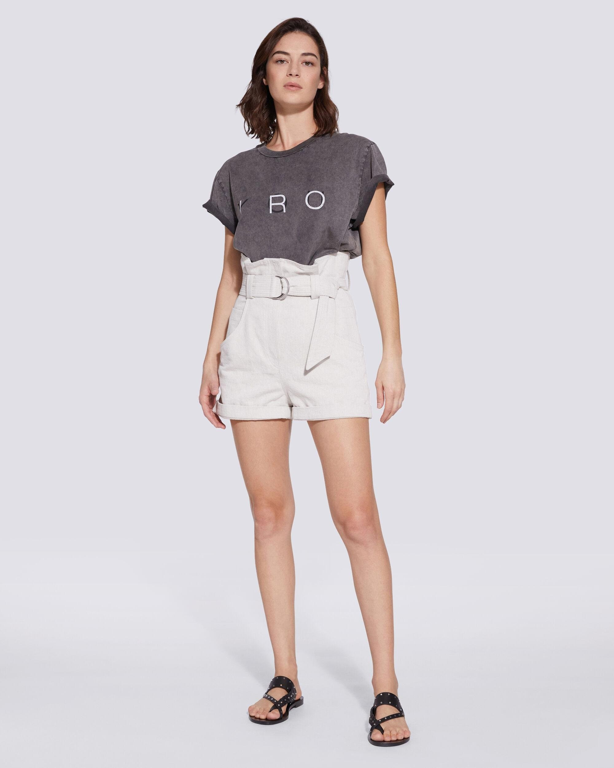 Pirlo High Waist Paperbag Shorts | THE YES