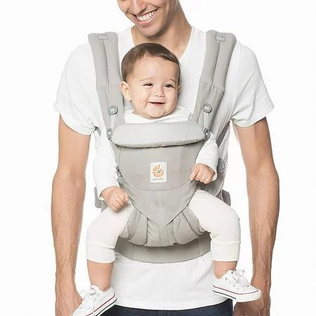 Ergobaby Carrier, Omni 360 All Carry Positions Baby Carrier, Pearl Grey | Walmart (US)