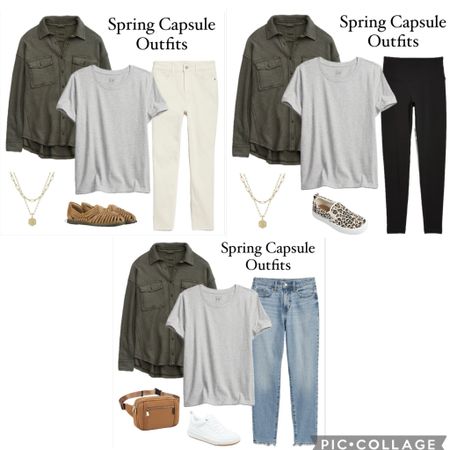 Spring Outfit Ideas from my #springcapsulewardrobe! #springoutfit #springoutfitideas #teacheroutfit #oldnavy #gap #amazon #maurices #huarches #targetshoes #targetfinds #casualoutfit #minimalistoutfit #capsulewardrobe 

#LTKstyletip #LTKfindsunder50 #LTKsalealert