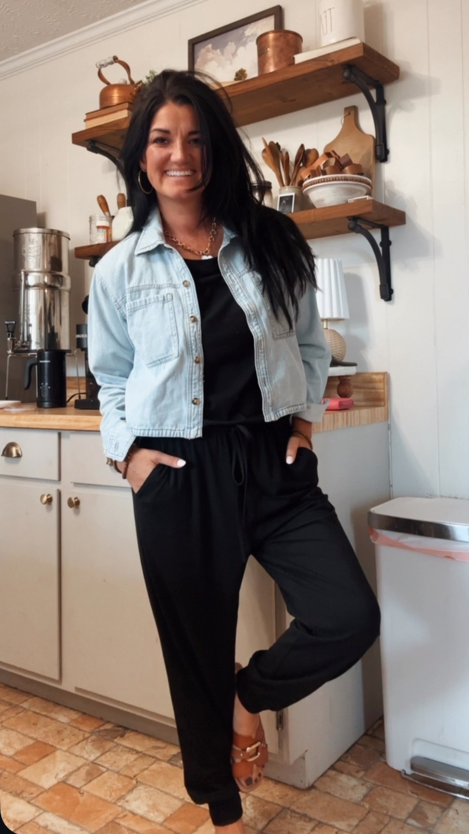 For this jumpsuit in 2020. Still love it!! Like wearing pajamas. Looks like I got a medium. 

#LTKgrwm #LTKdayinmylife #LTKmomlife