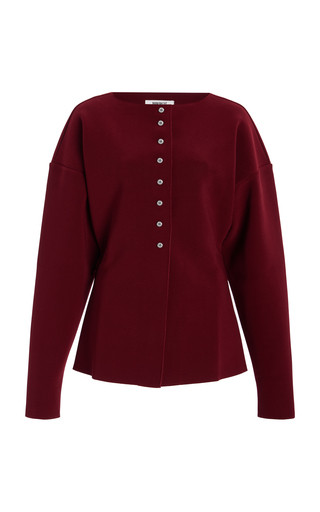 Exclusive Lay3 Bonded Crepe Cardigan | Moda Operandi (Global)