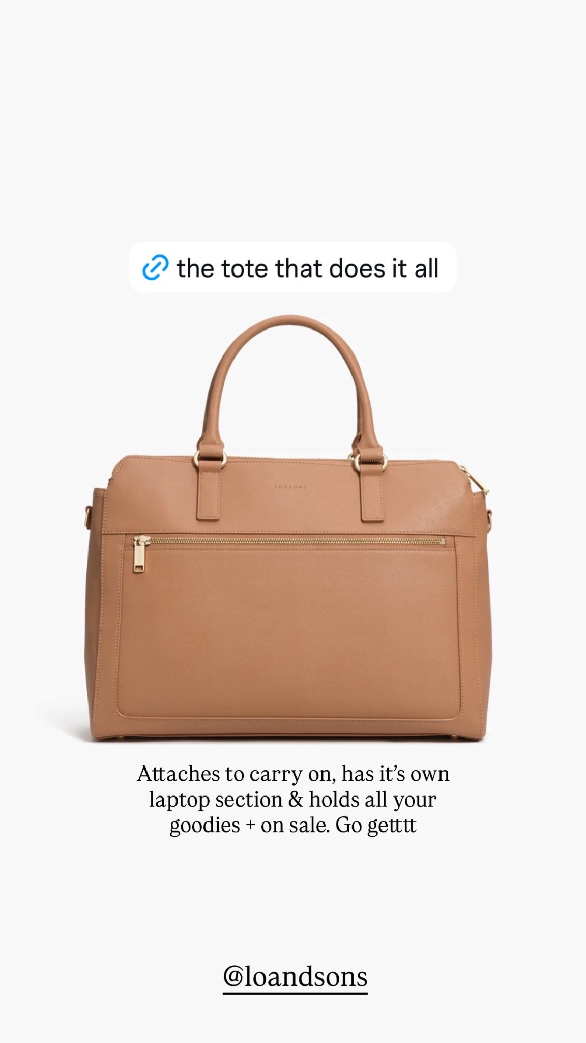 @loandsons laptop toe bag attaches to your carry on, has it’s own laptop section & holds all your goodies + on sale. Go getttt

#LTKootd #LTKgrwm #LTKTravel