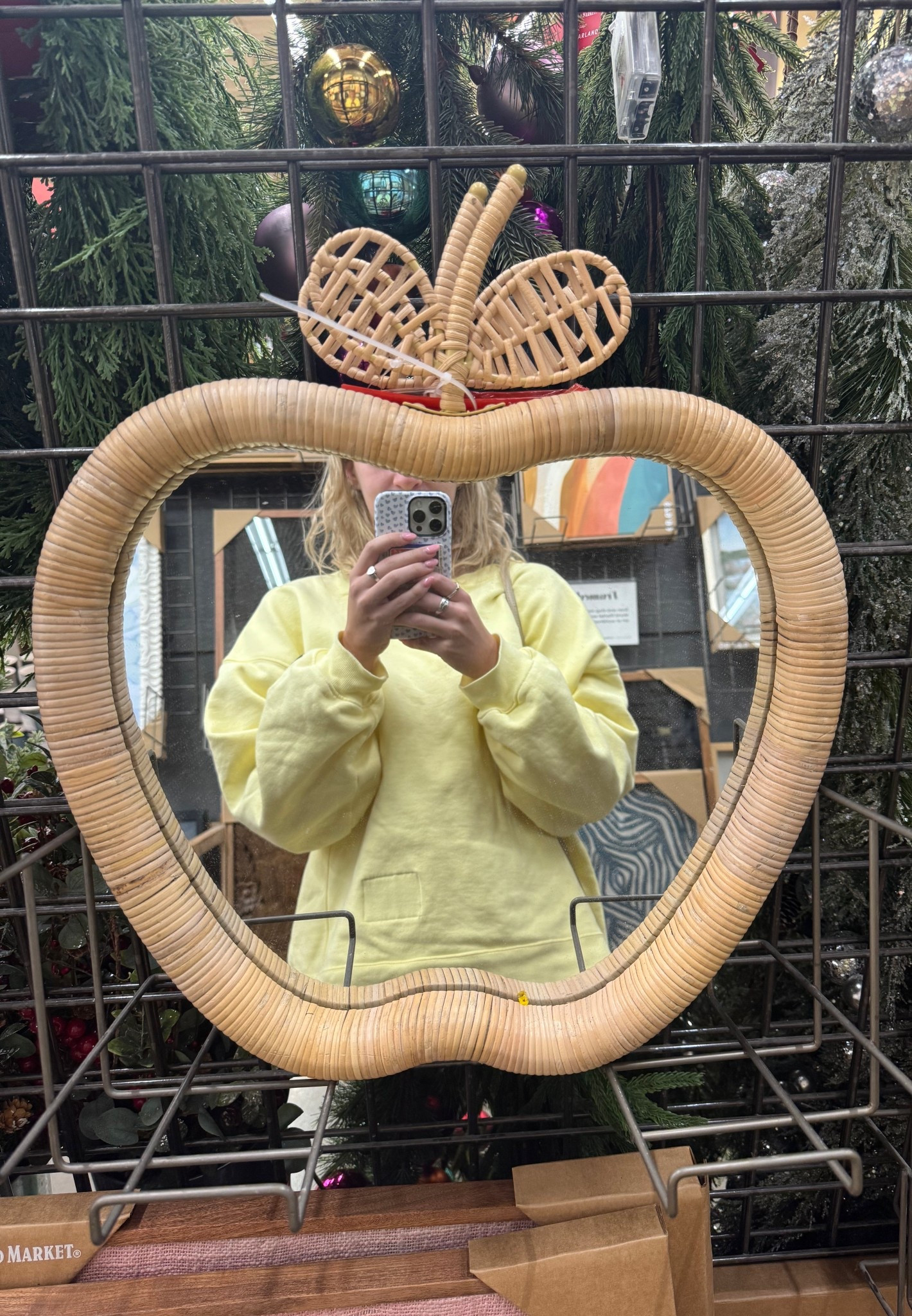 Apple mirror!! I’m obsessed 

#LTKHome #LTKFamily #LTKFindsUnder100