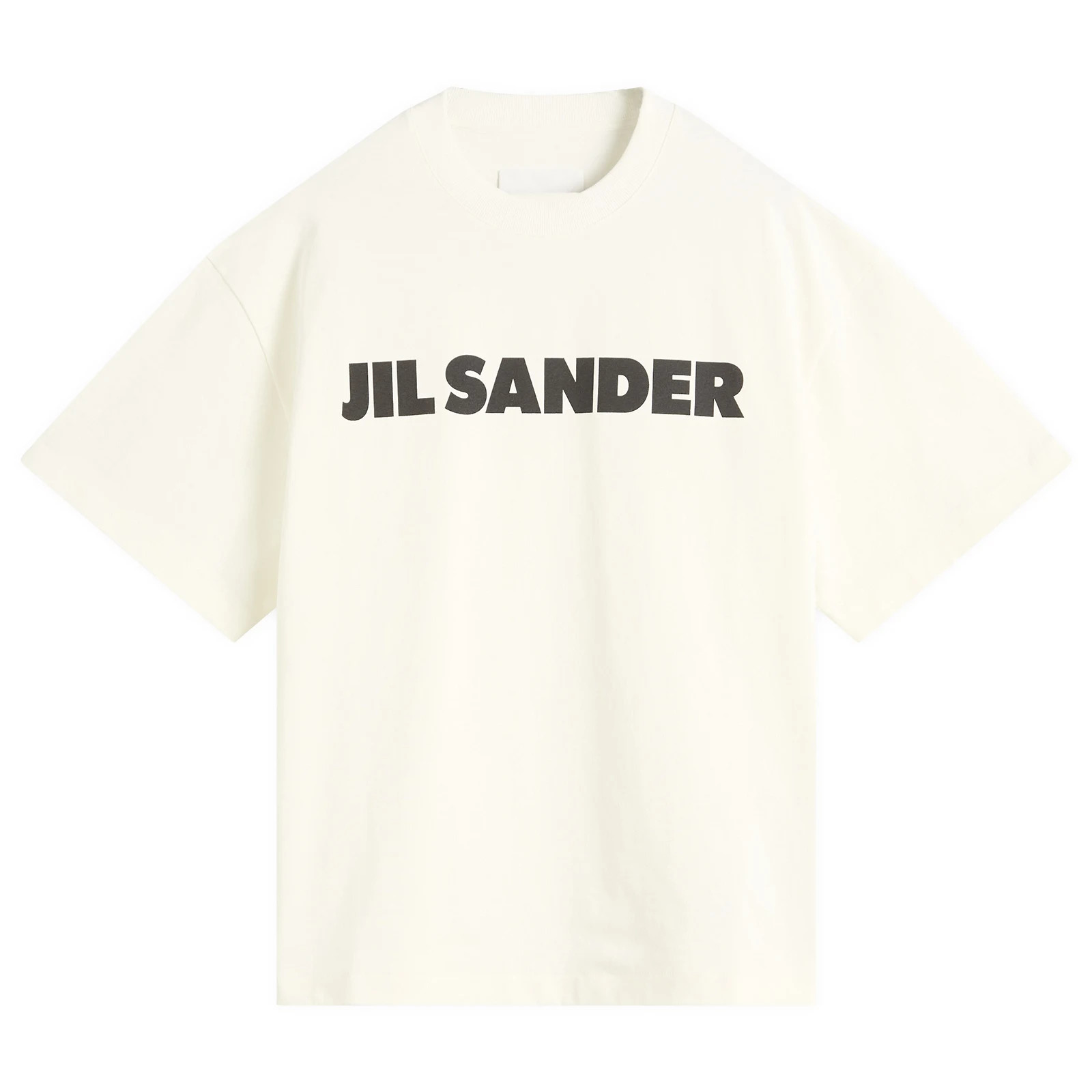 Jil Sander Women's Logo T-Shirt in Porcelain, Size Medium | END. Clothing