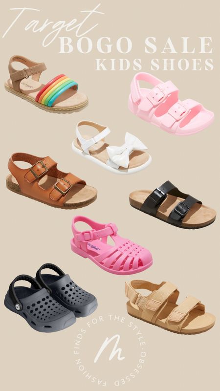 Target BOGO Sale for kids shoes! Everything from sandals to boots to  crock lookalikes.

#LTKkids #LTKbaby #LTKsalealert