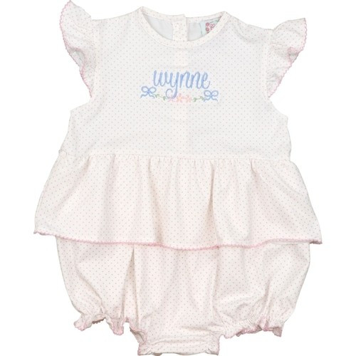 Pink Dot Knit Sun Bubble - Shipping Mid-May | Cecil and Lou