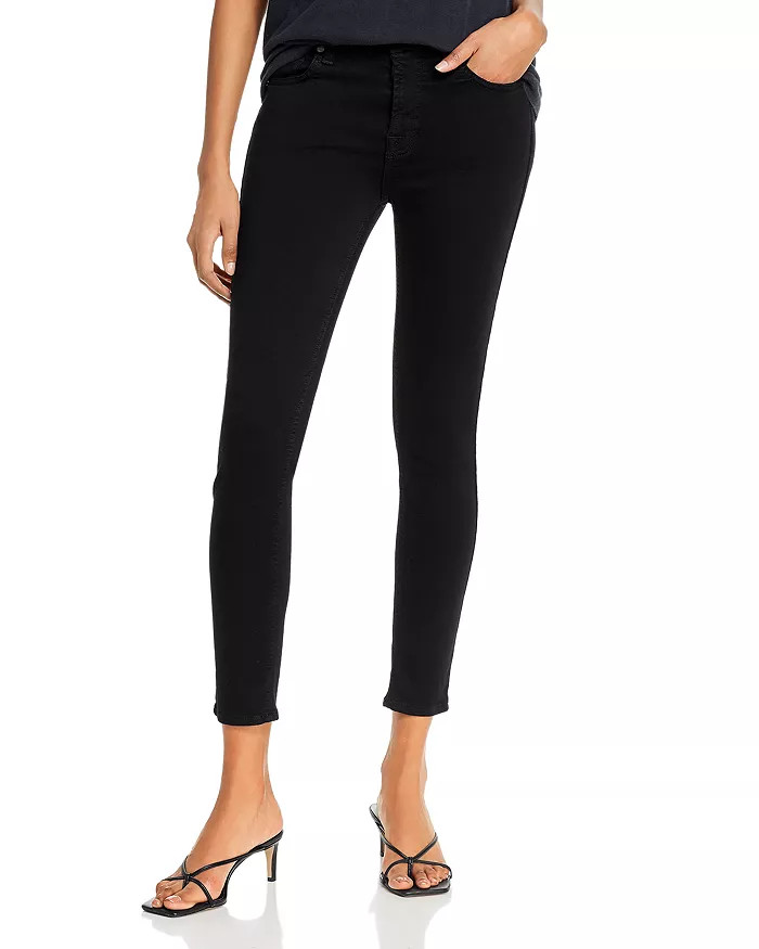 Slim Illusion High Rise Ankle Skinny Jeans | Bloomingdale's (US)