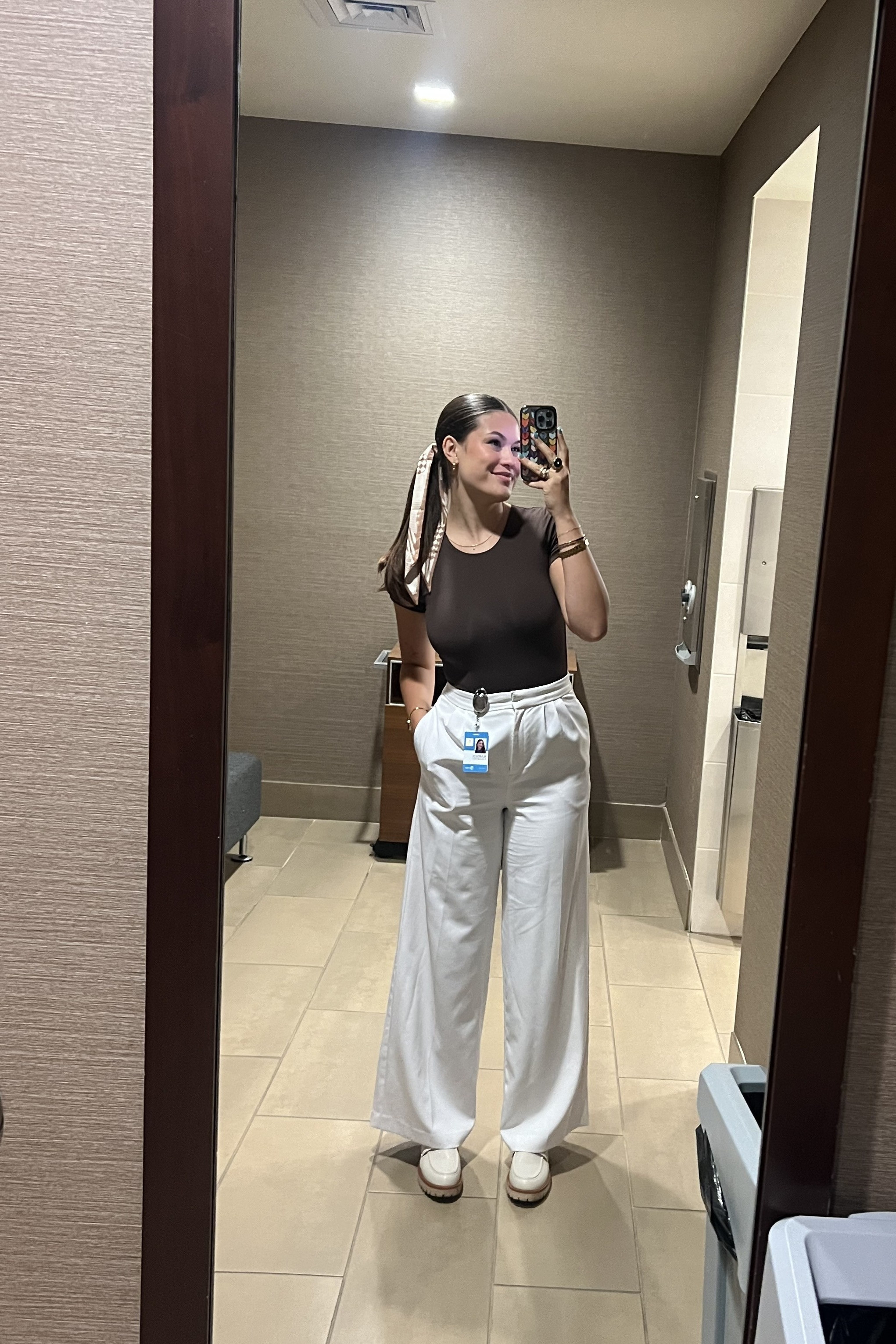 the cutest neutral business casual outfit for a busy work day! 

 #LTKStyleTip #LTKWorkwear