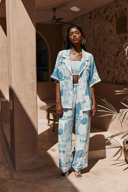 Kelia Pants - Vaso Blu | SABO SKIRT (Global)