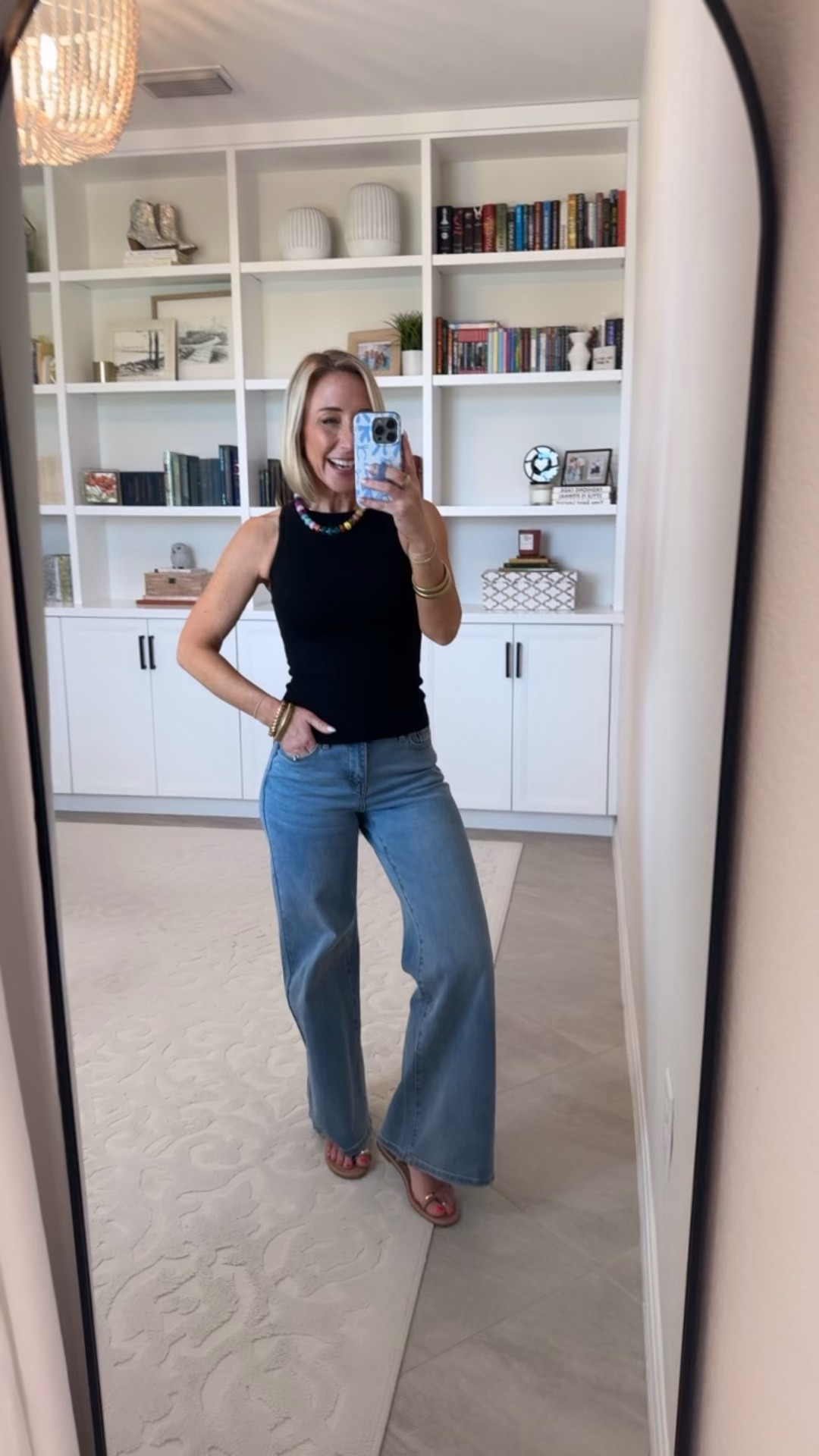 Amazon - jeans and tops Use code 10LESLIEWOOL for 10% off. Ultralight Merino Wool Racerback Tank Top - size Small. 6 colors. (All 4 tops are a 77% Lenzing Tencel, 18% Wool, 5% Spandex blend)

 

#LTKSeasonal #LTKOver40 #LTKSaleAlert