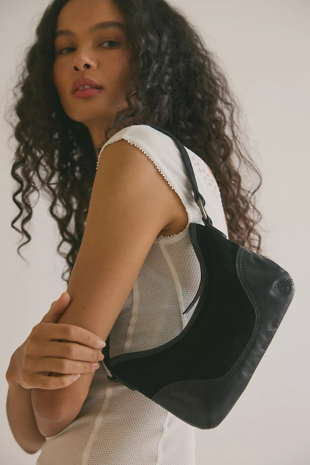 Sindy Leather Shoulder Bag | Free People (Global - UK&FR Excluded)