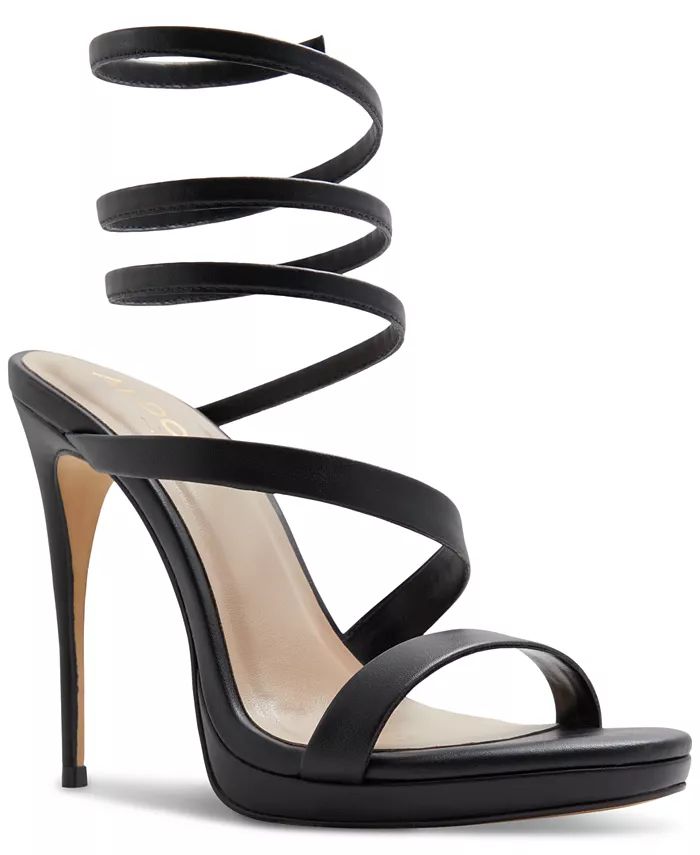 Women's Kat Swirl Wrap Dress Sandals | Macy's