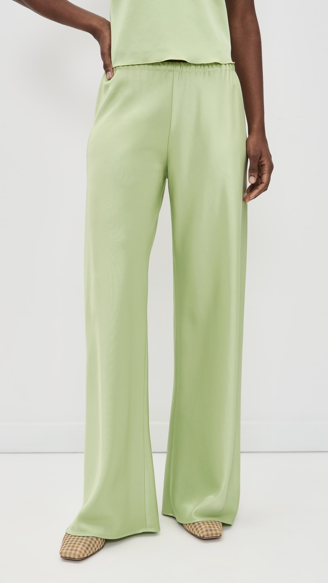 Double Face Satin Colby Pants | Shopbop