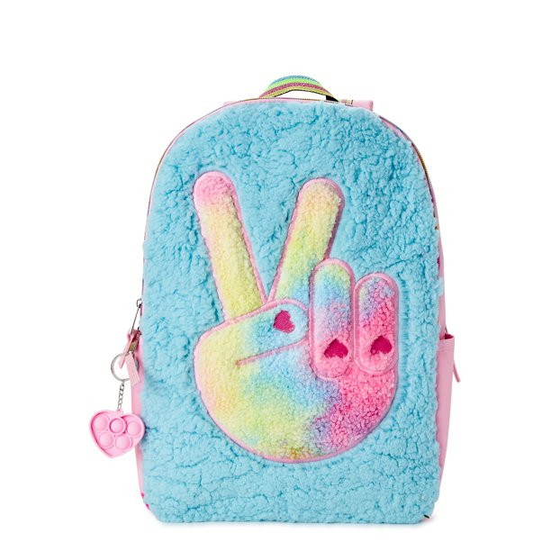 Wonder Nation Girls’ Peace 2 Backpack - Walmart.com | Walmart (US)