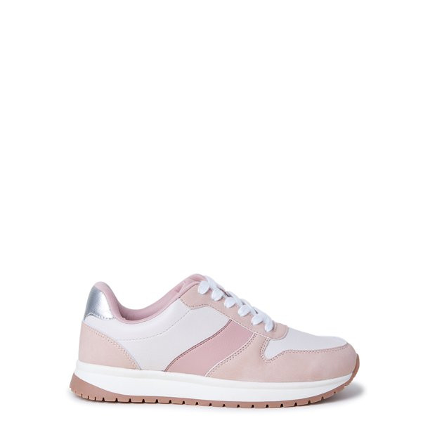 Time and Tru Women's Chunky Jogger Sneakers, Wide Width Available - Walmart.com | Walmart (US)