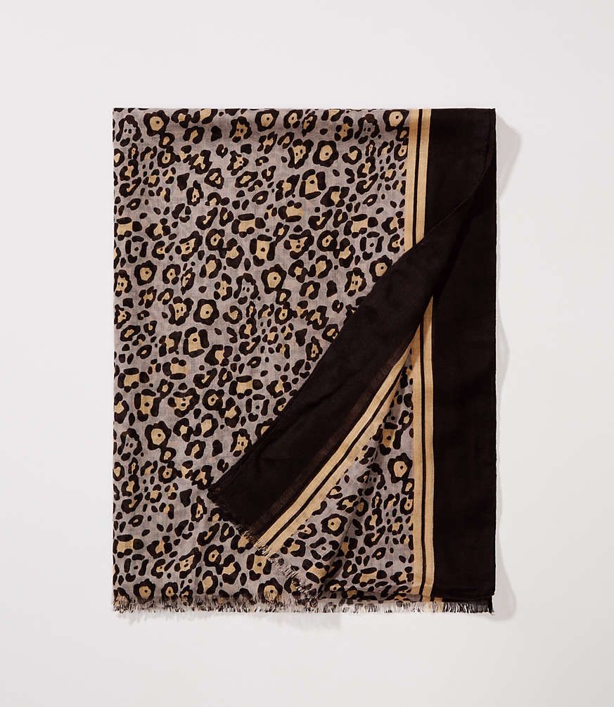 Leopard Print Scarf | LOFT | LOFT