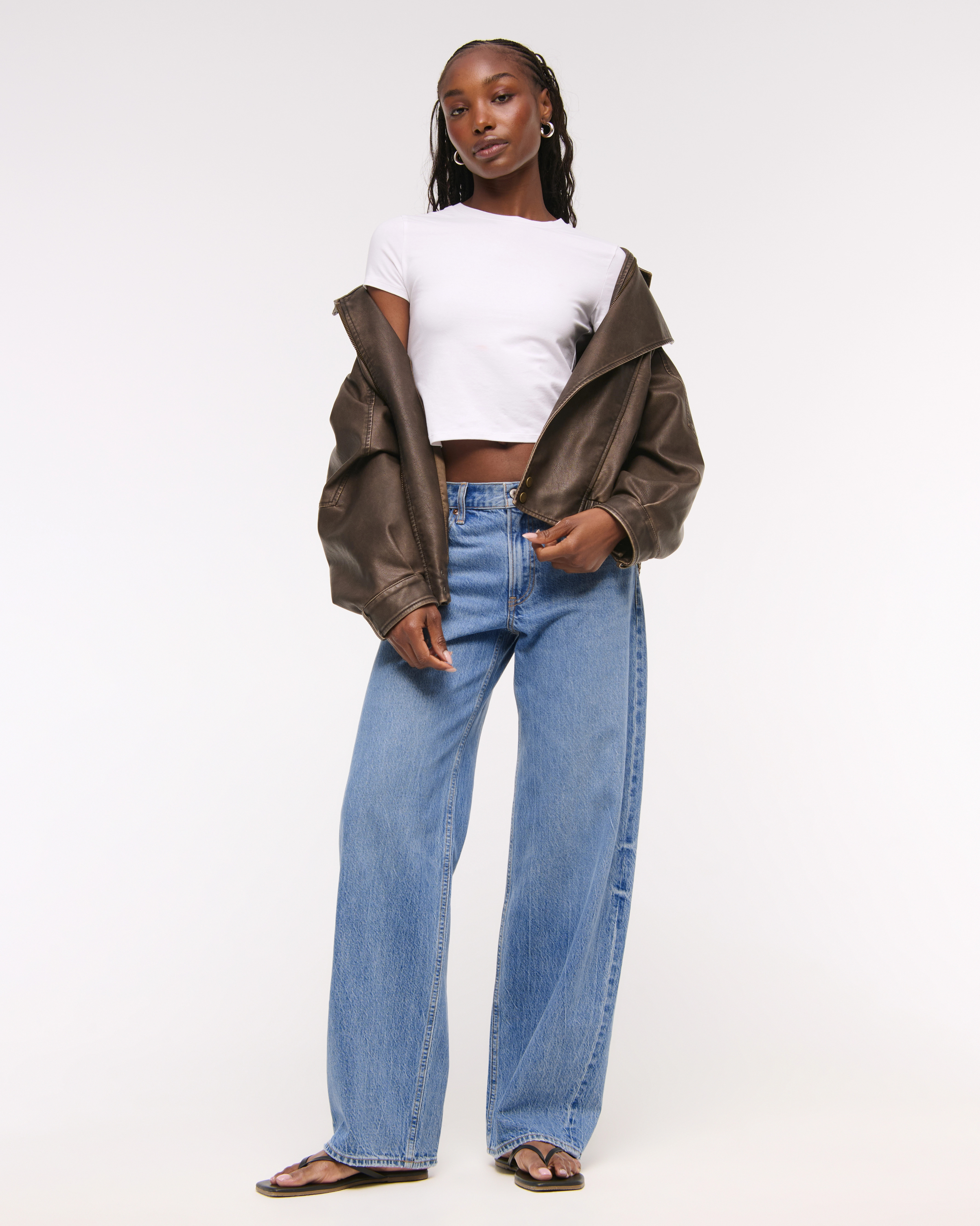 Low Rise Ultra Loose Jean | Abercrombie & Fitch (US)