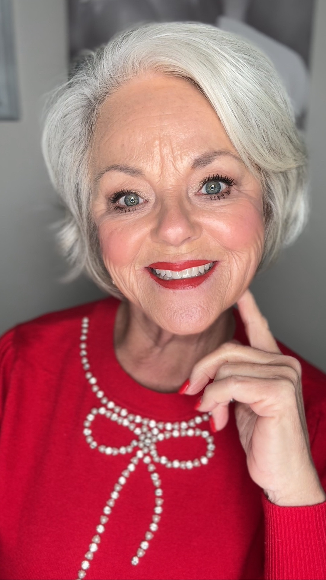 Thank you for all that weighed in on which outfit to wear to the broadways Musical White Christmas! The poll results are in and this beautiful outfit won by a great margin! It’s so festive and perfect for the season!!!!  

#LTKMidsize #LTKHoliday #LTKOver40