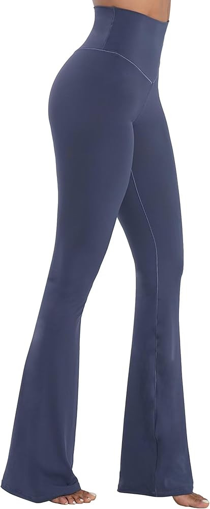 Sunzel High Waisted Mini Flare Leggings for Women, Workout Bootcut Flared Yoga Pants with Tummy C... | Amazon (US)