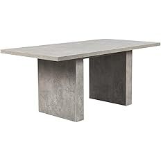 GIA Home Furniture Series 70-Inch Sled Dining Room Table, 70 INCH, Cement Gray | Amazon (US)