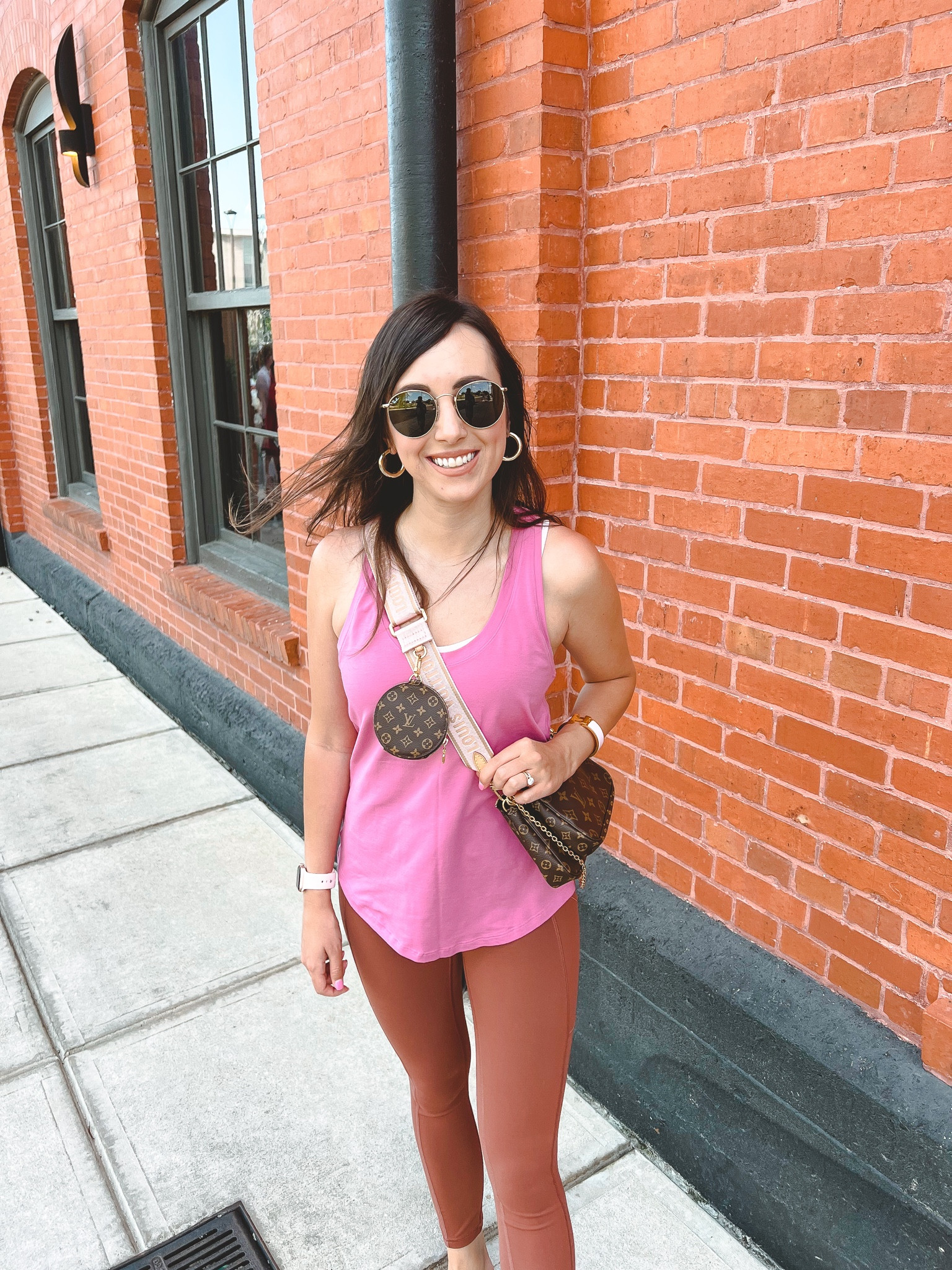 Lululemon love tank in pink blossom (size 4) with invigorate leggings in ancient copper (size 4)



#LTKfit #LTKSeasonal #LTKunder100