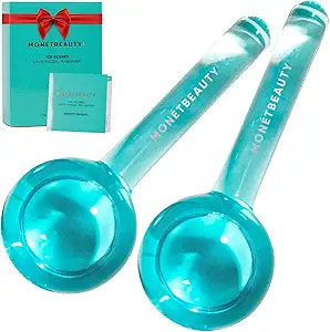 MonétBeauty Ice Globes for Facials, Freezer Safe and Highly Effective Facial Globes for Daily Be... | Amazon (US)
