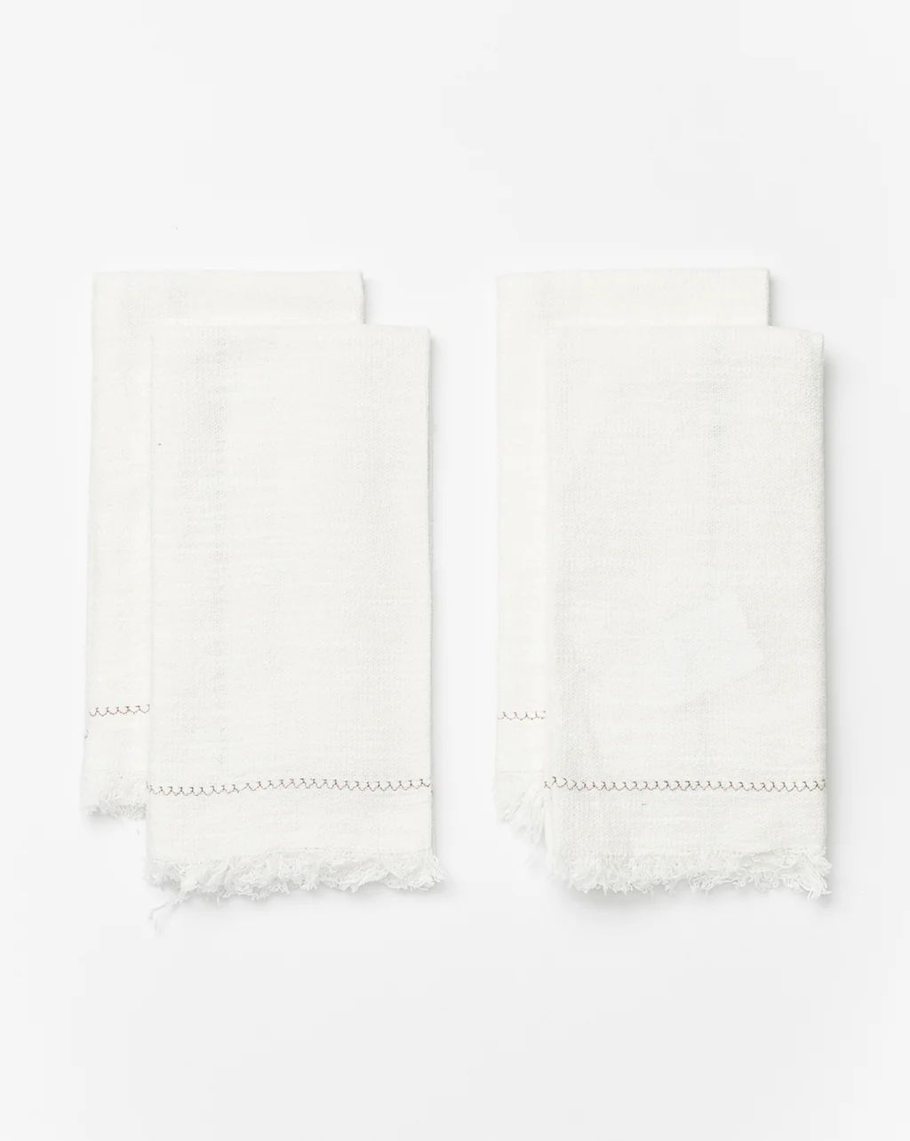 Stitched Tea Towels (Set of 4) | McGee & Co.