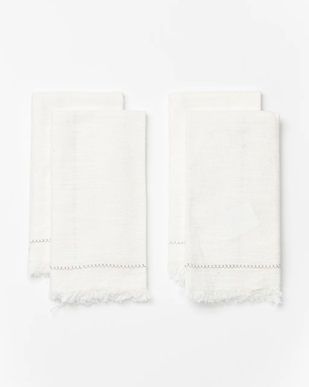 Stitched Tea Towels (Set of 4) | McGee & Co.