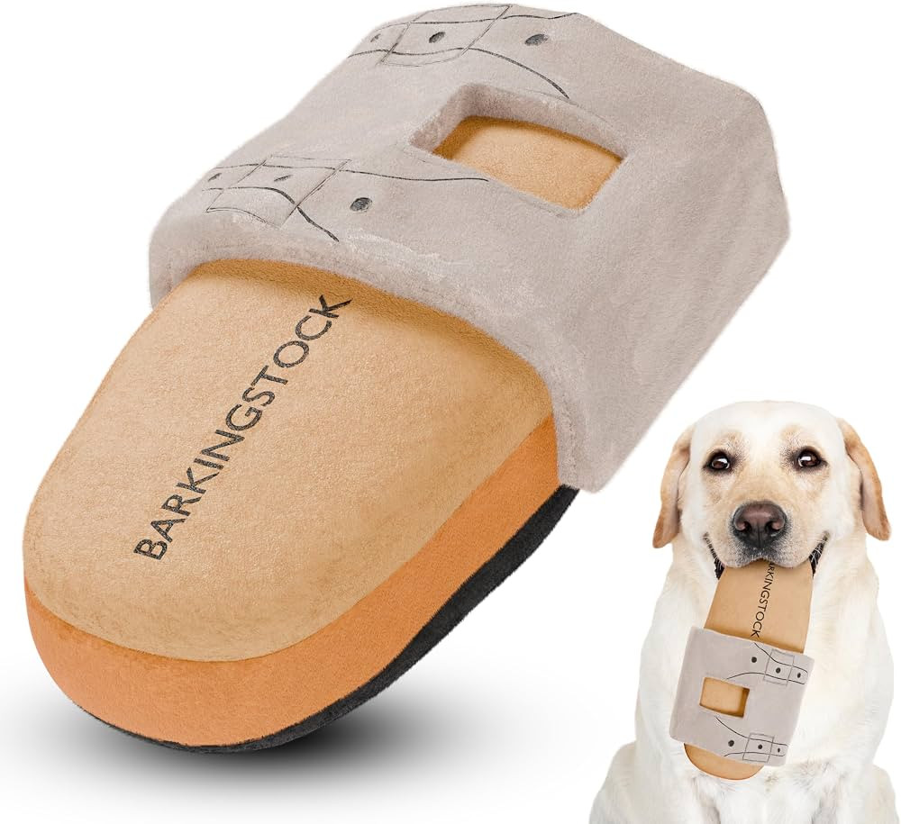 Barkingstock Shoe Dog Toy with Squeaker and Crinkle - Funny Cute Parody Pets Toys - Toys for Smal... | Amazon (US)