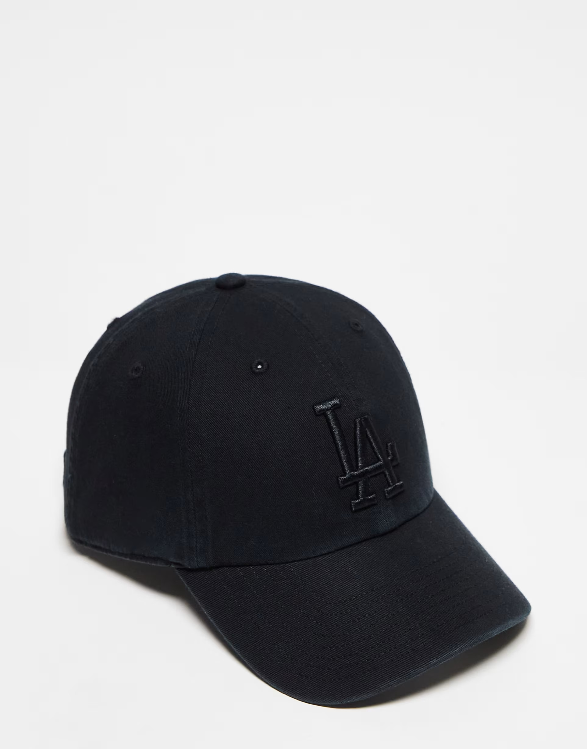 47 Brand LA Dodgers clean up cap in washed black | ASOS | ASOS (Global)