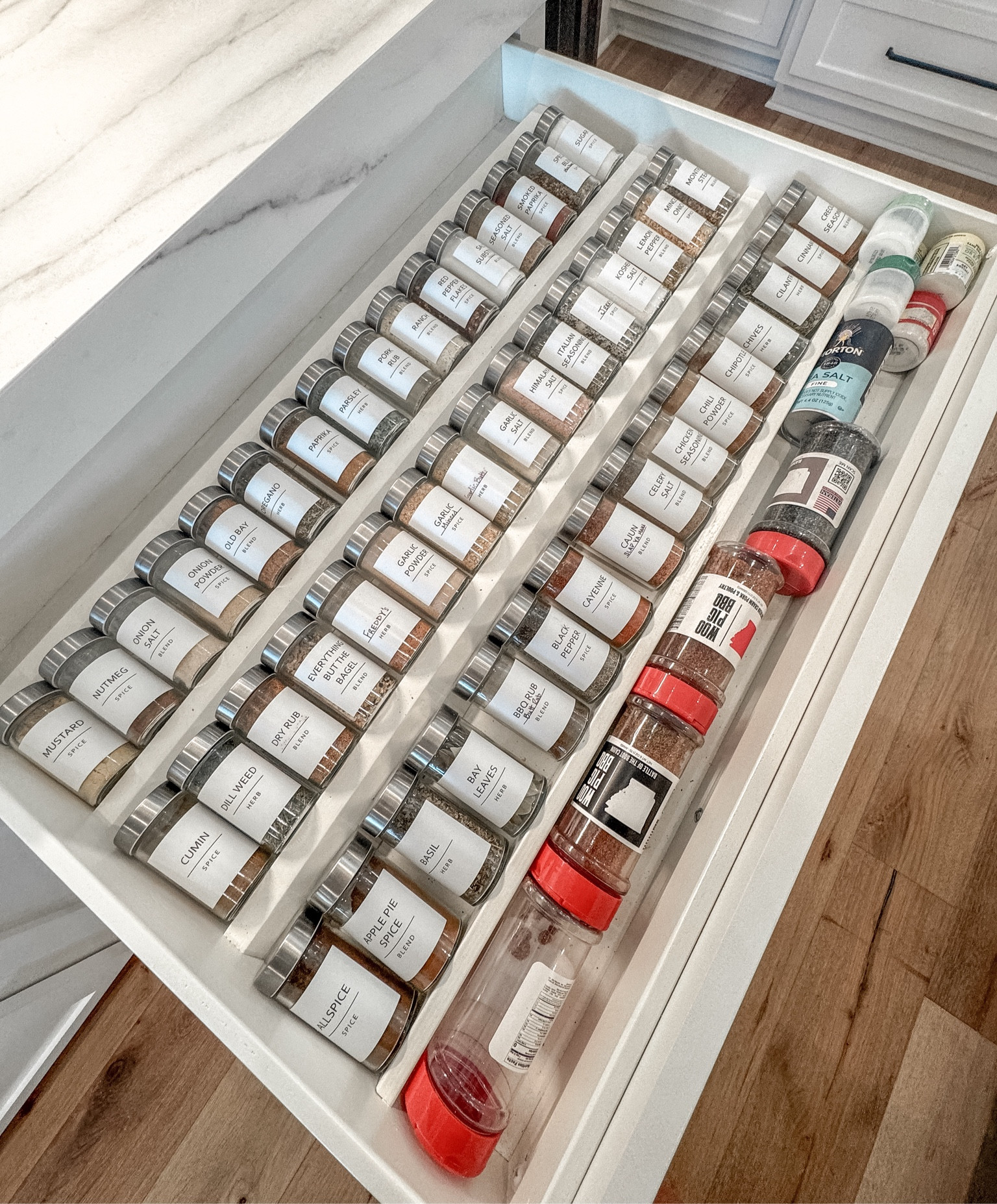 •keep it SPICY 🌶️🔥….. & organized 😉• 



Spice drawer, spices, organized home, organize, alphabetical order, label

#LTKFindsUnder50 #LTKStyleTip #LTKHome