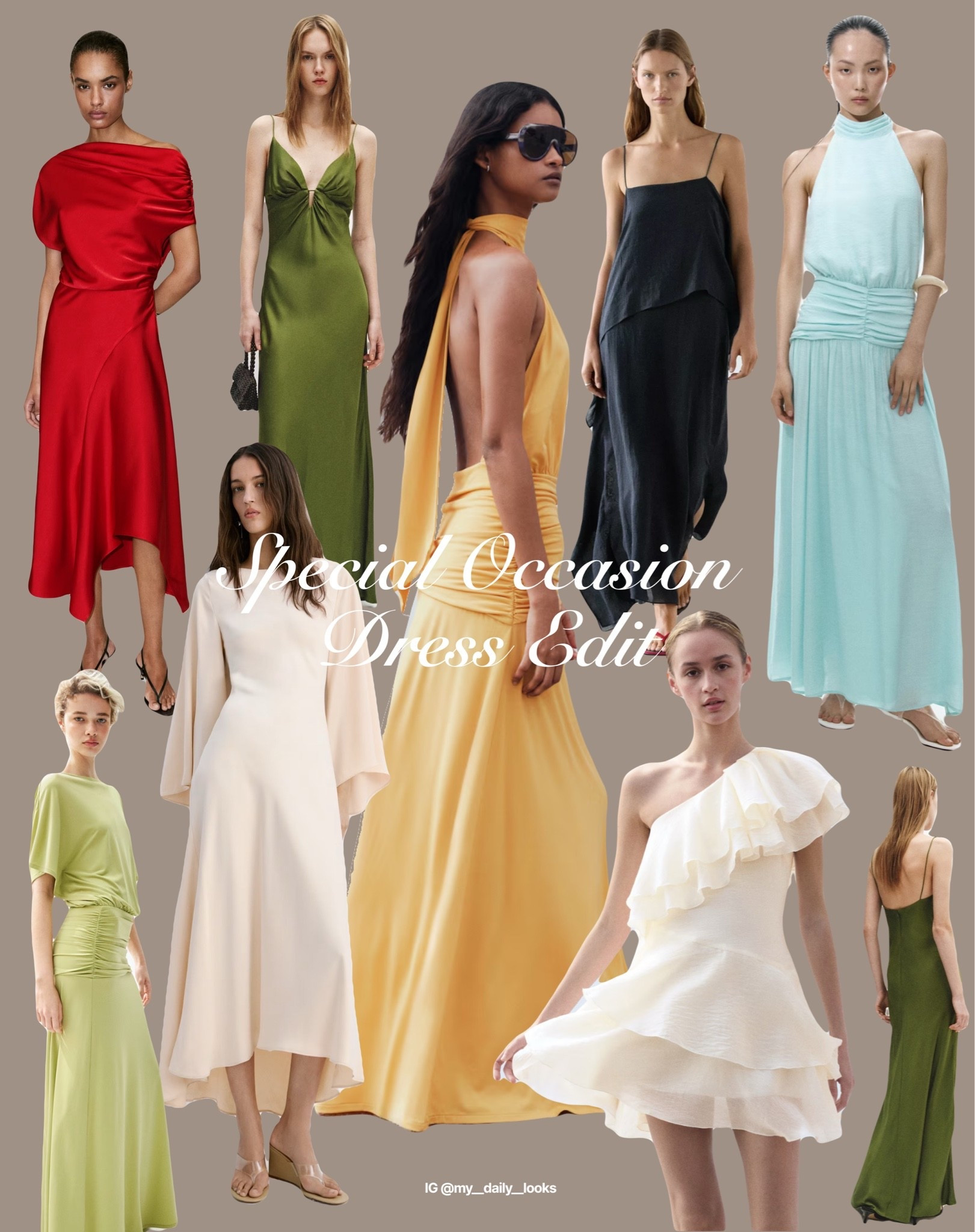 Special occasion dress edit 🖤 Perfect dresses for birthdays, weddings, & other celebrations.

Tags: wedding guest dress, satin dress, midi dress, cocktail, evening dress, party, ceremony dress, party wear, evening outfits.

#LTKwedding #LTKdatenight #LTKdresses