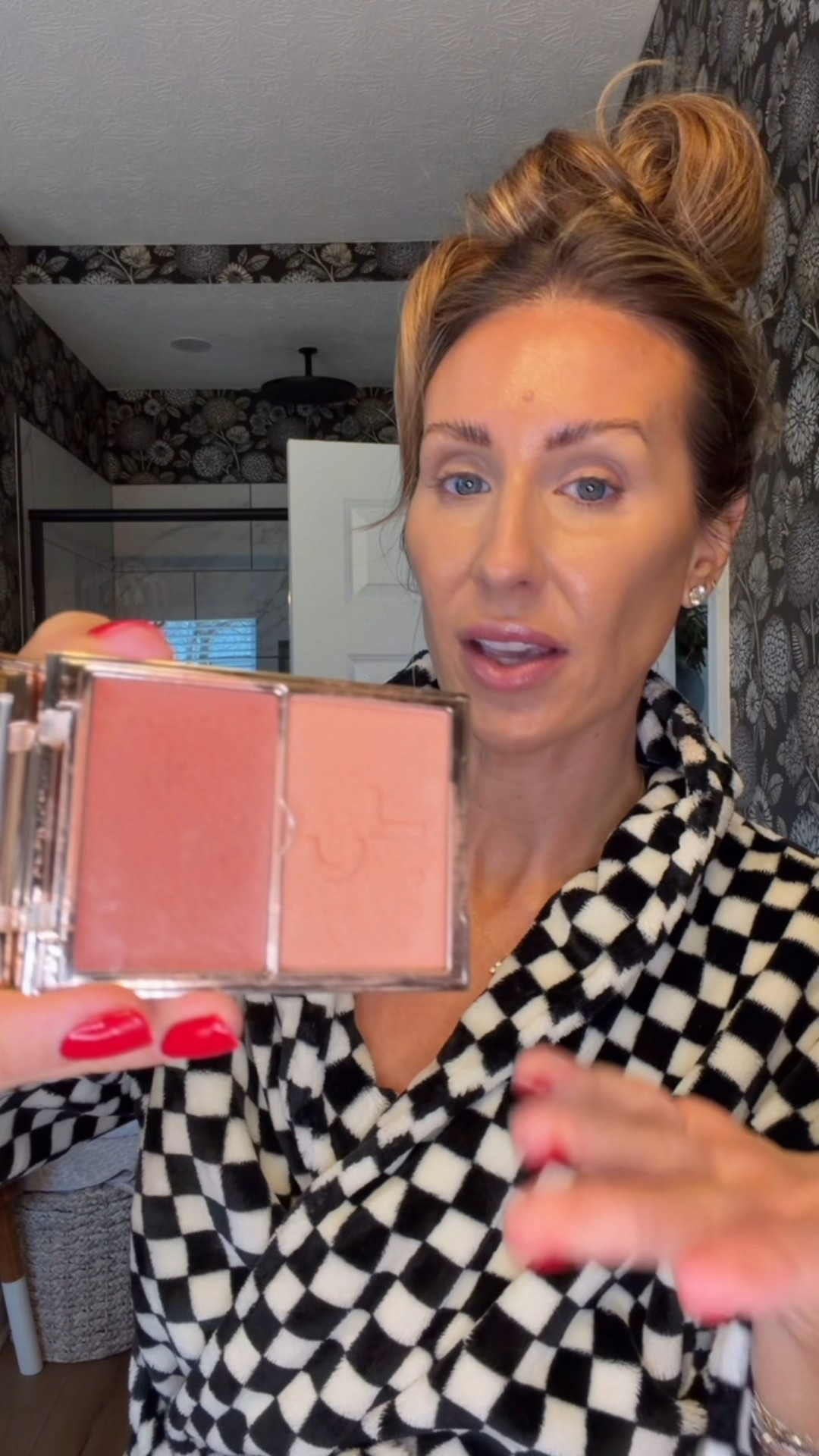 Base make up today new purchases from the Sephora sale. Everything is on sale code. EVERYTHING 

Foundation: NP10
Bronzer: bonfire
Concealer: 2N 
Blush: Shes blushing
Setting powder: cherry blossom cake

#LTKHoliday #LTKSaleAlert #LTKBeauty