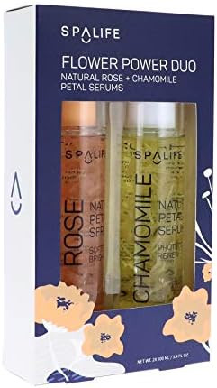 Spa Life Flower Power Serum Duo - Rose + Chamomile 2 pack | Amazon (US)