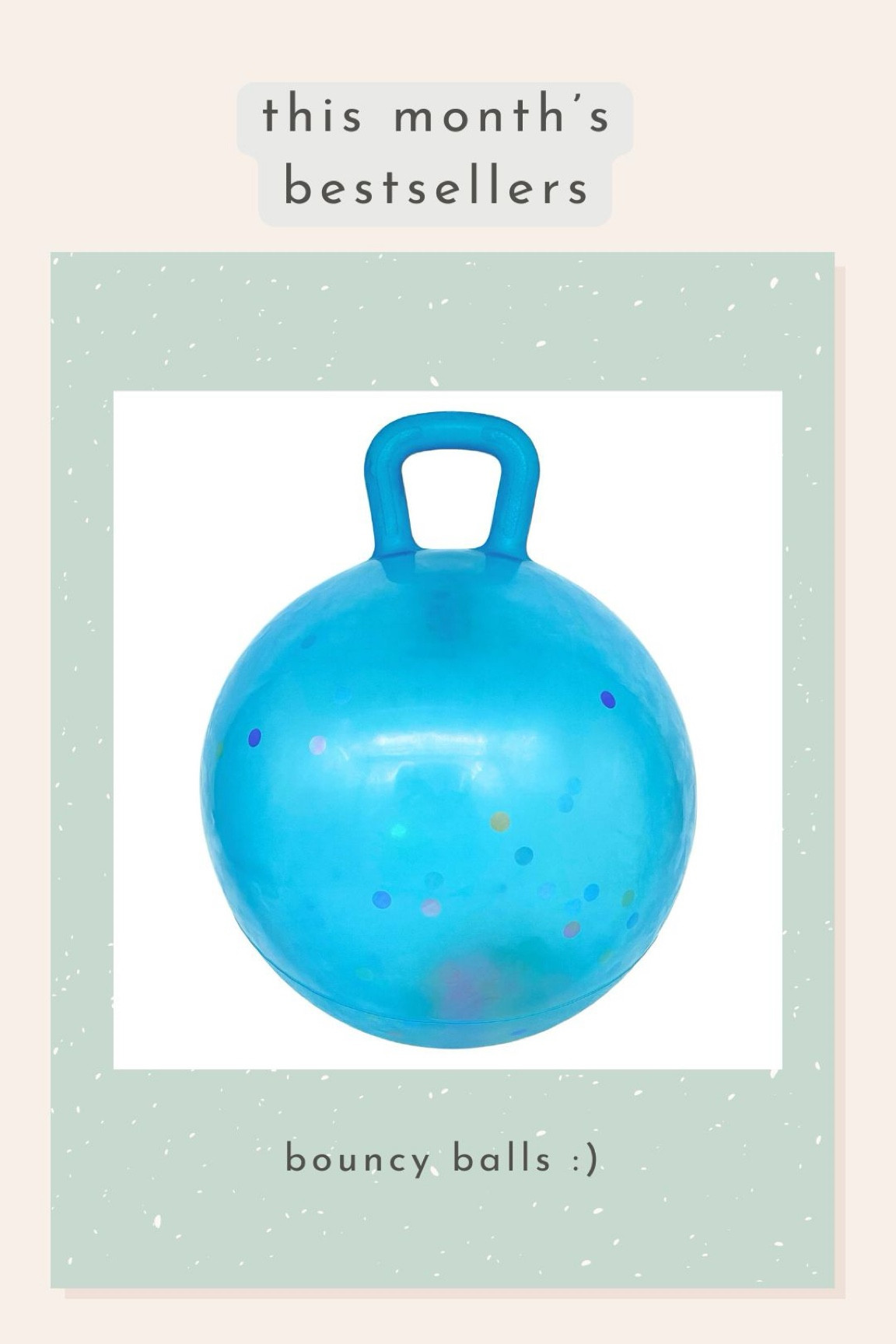 The amount of people who ordered this bouncy ball is hysterical 🤣 such a fun and cheap kids toy! 

#LTKKids