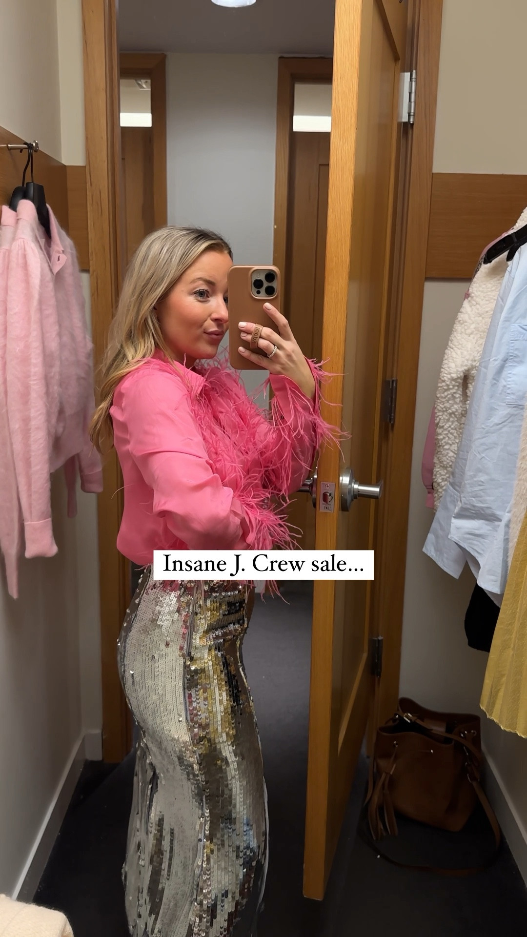 J. Crew Sale product & sizing info:

• Collection Organza Pink Feather Shirt: 4, should have gone with the 0, true to size 
• Sequin Silver Slip Skirt: 00, true to size 
• Sophia Sleeveless Black Dress: 00, true to size 
• Relaxed Rollneck Cream Sweater: XS, true to size 
• Louisa Tinsel Lady Jacket: 00, true to size 
• Chalet de Ski Graphic T-Shirt: XS, true to size 
• Odette Cream Sweater Lady Jacket: XS, true to size 
• Heritage Pink Fleece Crewneck Sweatshirt: XS, true to size 
• Sweater Lady Jacket Cream/Navy: S, could also have gone with the XS, true to size 
• Garcon Cotton Blue Button-Down: 2, should have gone with the 0, true to size 

#JCrew #sequins #feathers #ladyjacket 

#LTKsalealert #LTKHoliday #LTKCyberWeek