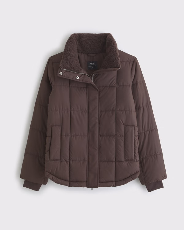 Women's YPB On The Go Iconic Puffer | Women's Coats & Jackets | Abercrombie.com | Abercrombie & Fitch (US)