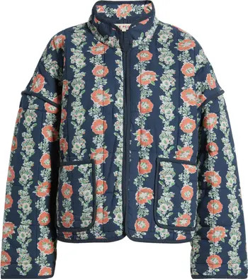 Chloe Floral Print Jacket | Nordstrom