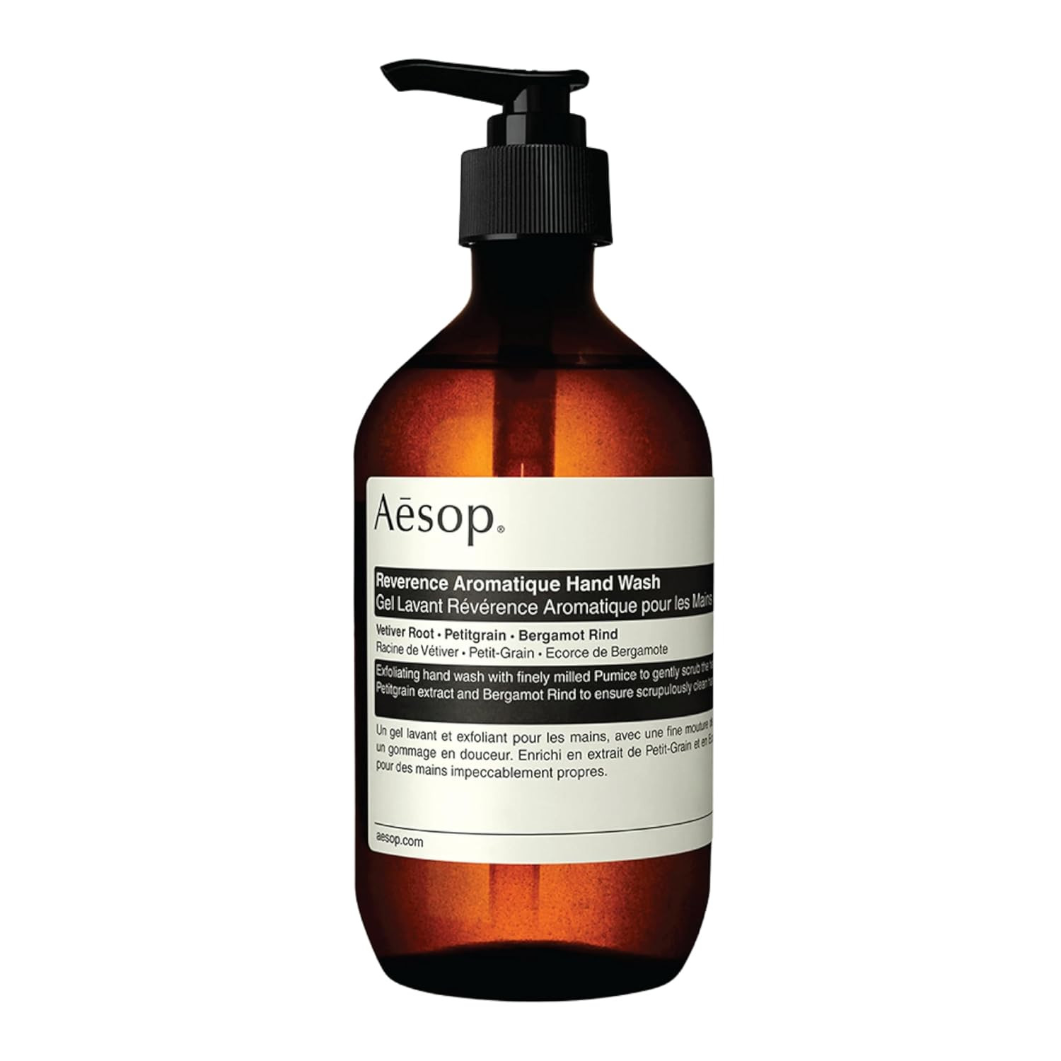 Aesop Reverence Aromatique Hand Wash | Woody, Earthy, Smoky | Gentle Exfoliating Cleanser For Ren... | Amazon (US)