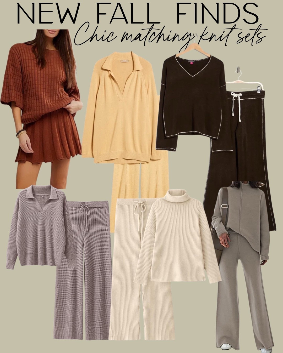 Comfortable matching sets for fall 

#LTKFindsUnder100 #LTKFindsUnder50 #LTKPetite