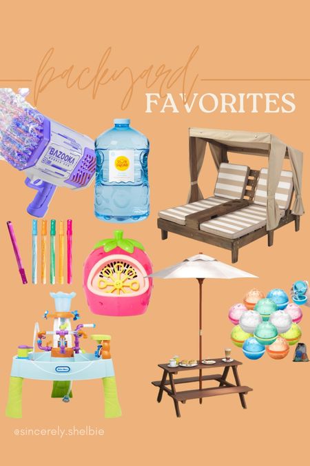 Here’s a few of our favorite things for the backyard right now 🫶🏼 #backyardtoys #summeressentials 

#LTKkids #LTKSeasonal #LTKfamily