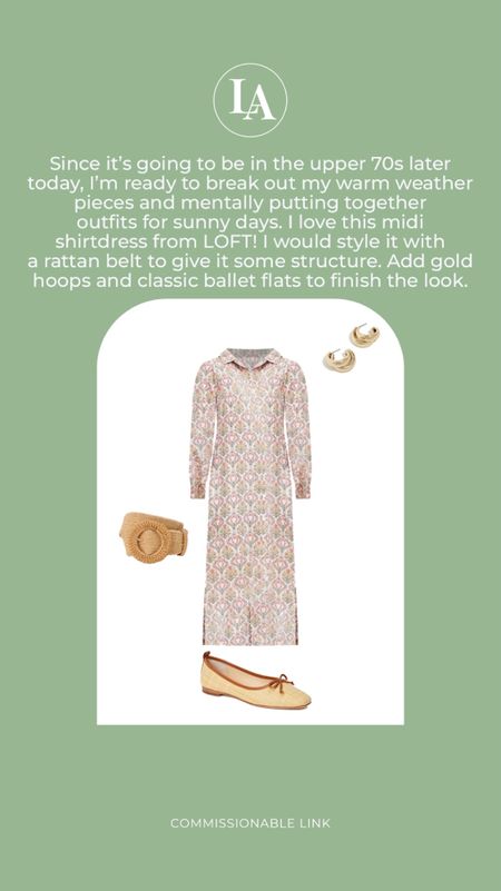 An easy, polished spring outfit for today ☀️

classic style, preppy, preppy style, casual style, casual outfit, outfit ideas, casual chic, elevated style, LOFT, rattan, rattan ballet flats, Easter, dress, vacation outfit, resort wear, spring outfit, date night outfit 



#LTKfindsunder100 #LTKstyletip #LTKsalealert
