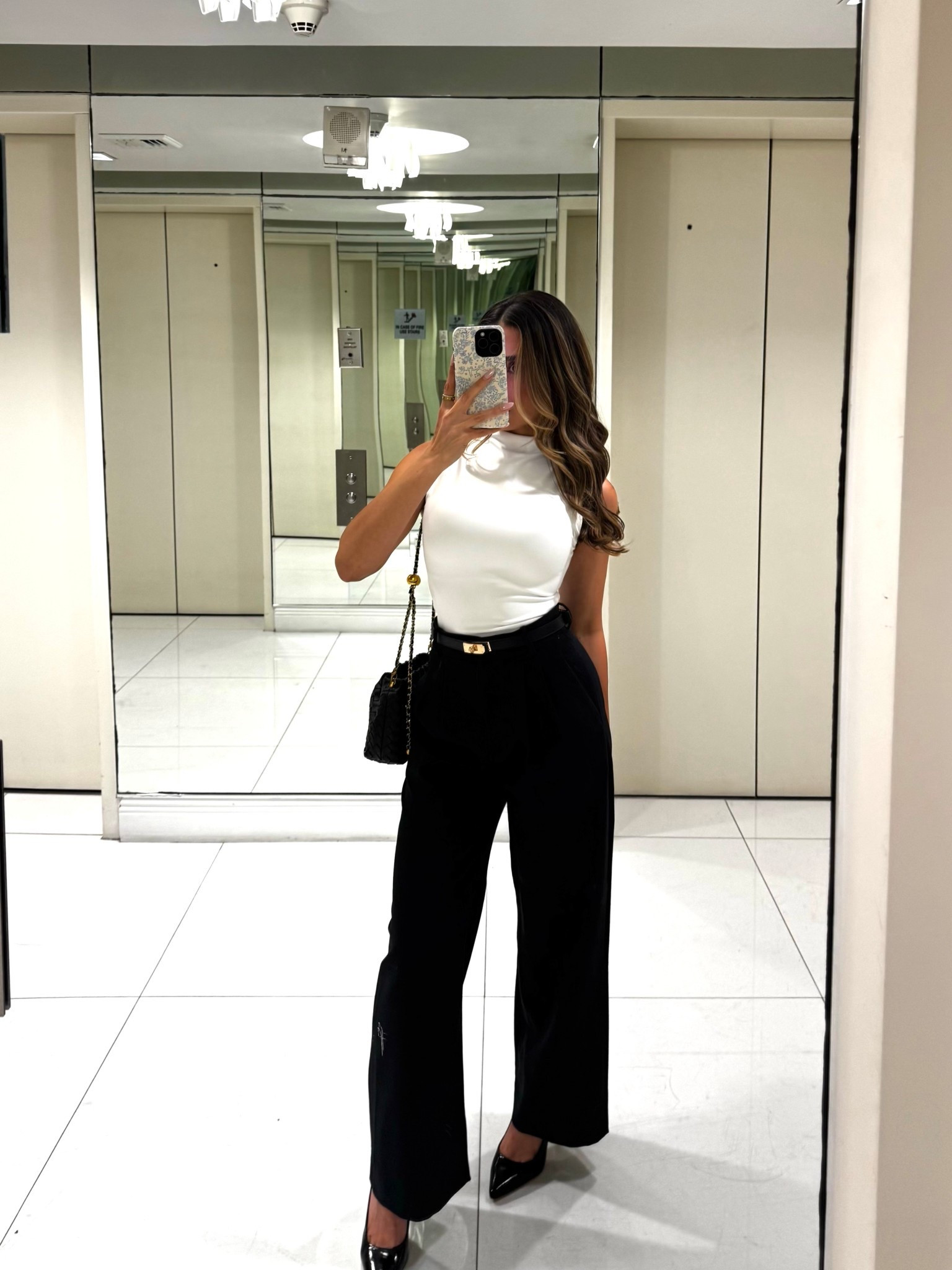 The most flattering trouser pants. Can dress up or down. 
Wearing size 25 short. For reference I’m 5’1”

Pants, trousers, heels, pumps, elegant chic, date night, going out outfit, black purse, black belt, elegant casual 

#LTKPetite #LTKootd #LTKWorkwear
