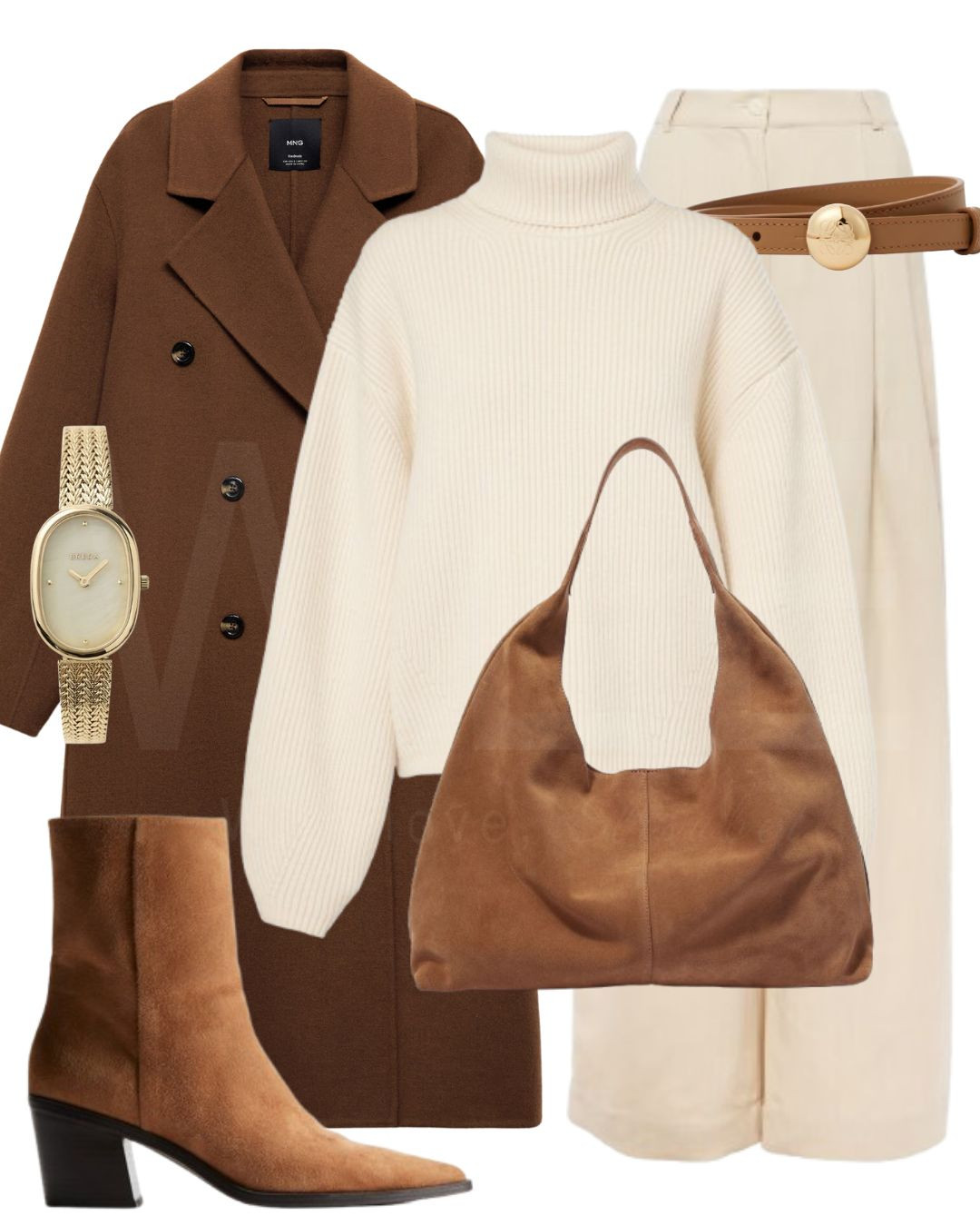 Cream and camel tones for the winter 









office outfit, winter office outfit, camel tone suede boots, suede ankle boots, brown wool coat, toteme knit, mango, loewe belt, winter fashion, winter outfit  

 

#LTKwinter #LTKworkwear #LTKstyletip
