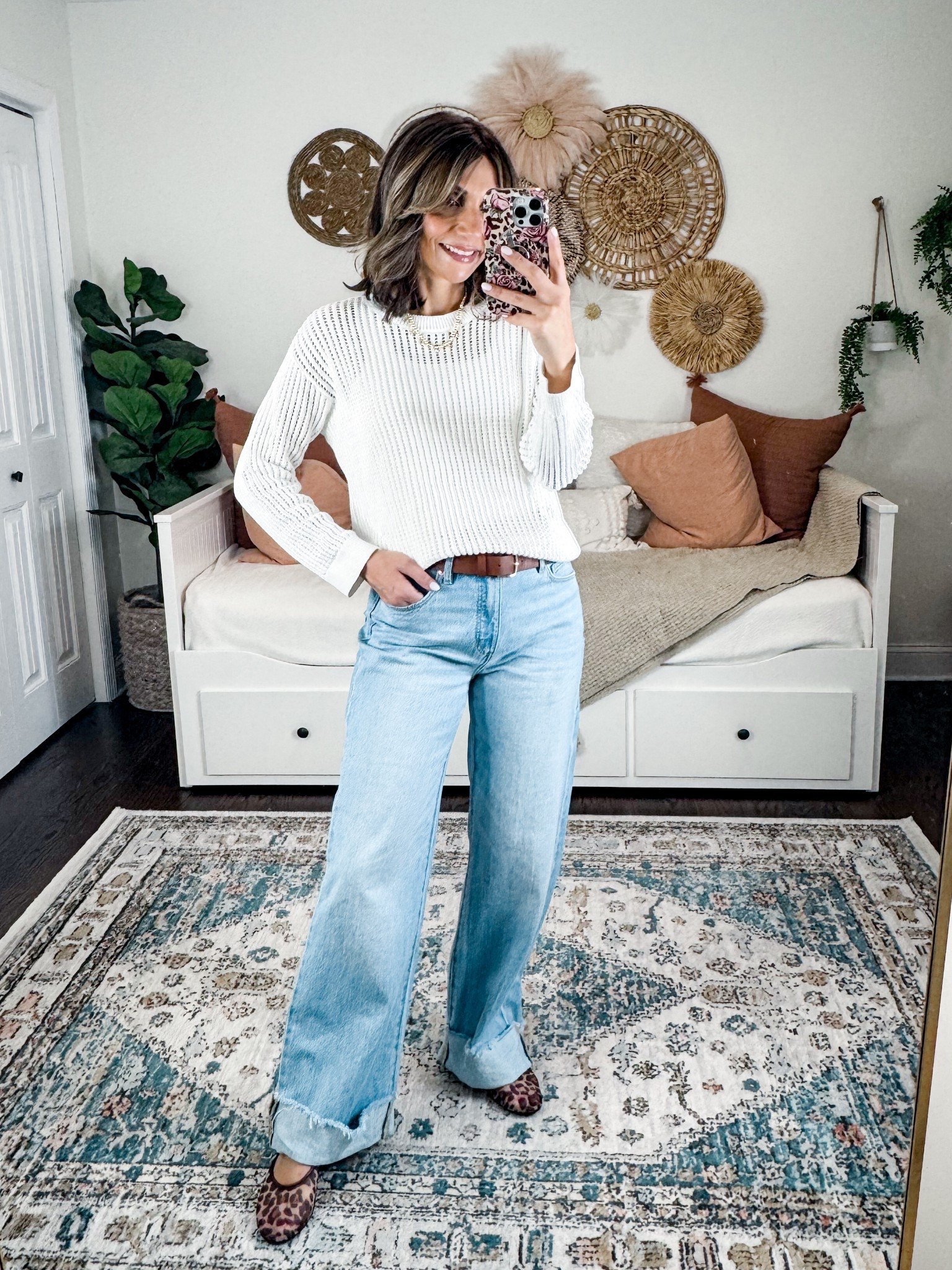 Loft sweater and jeans on sale 50% off

#LTKFindsUnder100 #LTKOver40 #LTKStyleTip