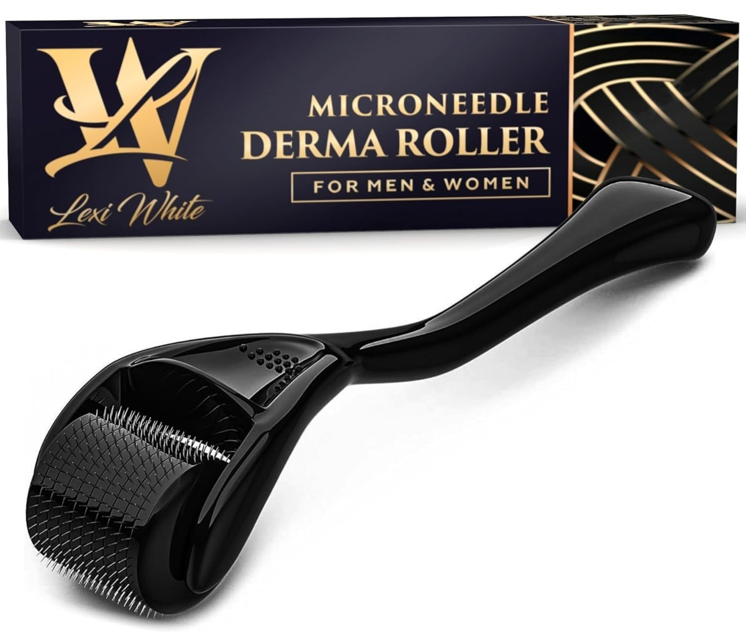 Derma Roller for Skin, Hair & Beard – Women and Men Titanium Microneedling Roller for Face & Sc... | Amazon (US)