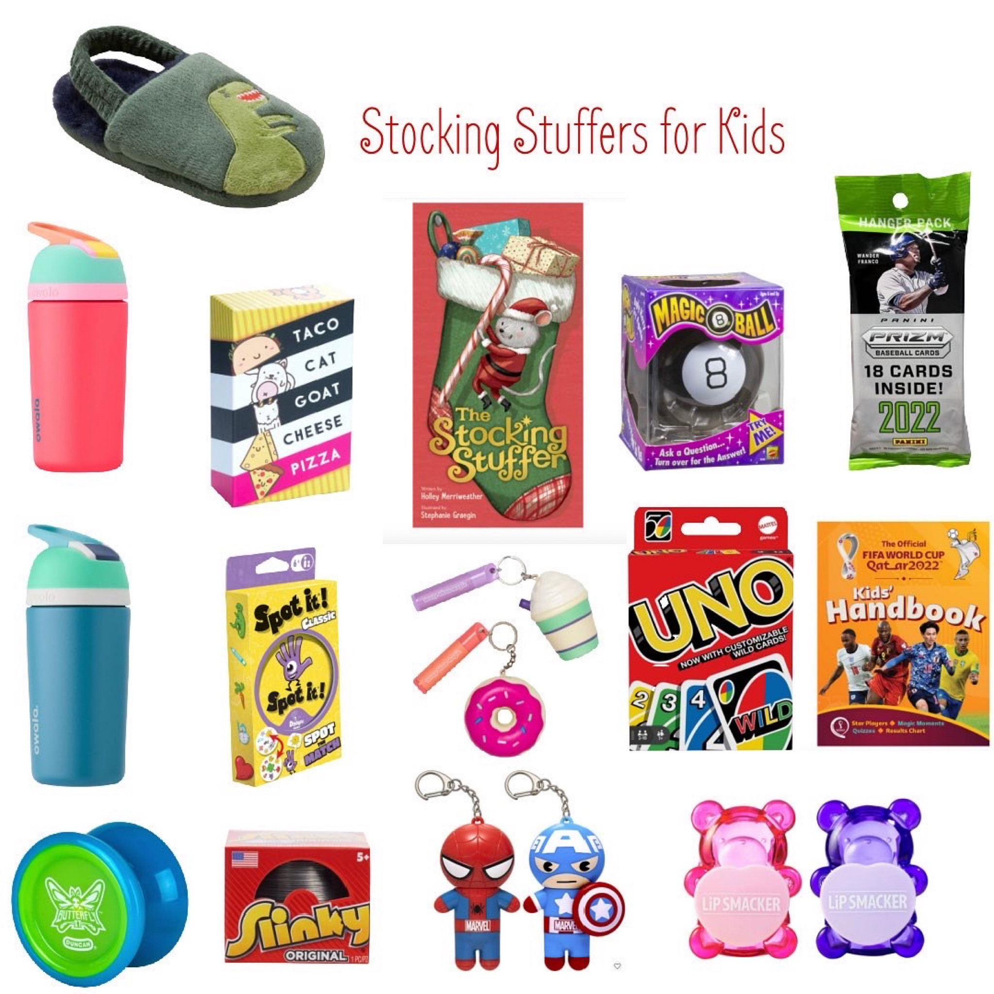 If you leave stocking stuffers until the end of shopping like me, you're in luck because there are some great Target deals right now on things that work great for stockings.
Right now you've got:
buy 1 get 1 50% off certain toys
 (& it's all the small things like playing cards, small games etc)
buy 1 get 1 25% off bath toys
20% off books
30% off slippers
20% off face masks & bath bombs
$10 gift card when you spend $30 on beauty

Ready for some picks?

#LTKGiftGuide #LTKSeasonal #LTKHoliday