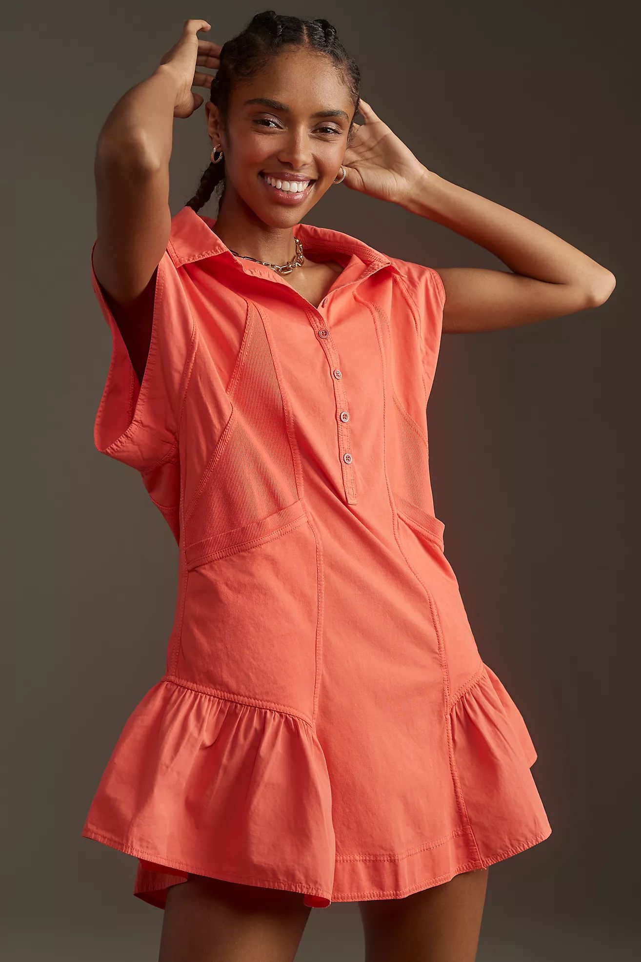 Daily Practice by Anthropologie Short-Sleeve Tango Dress | Anthropologie (US)